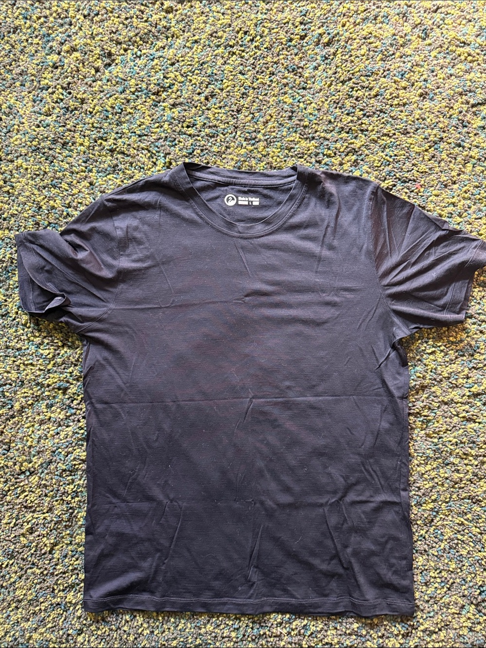 Outlier Daybreak Merino Wool Cut 1 Tshirt Black size L